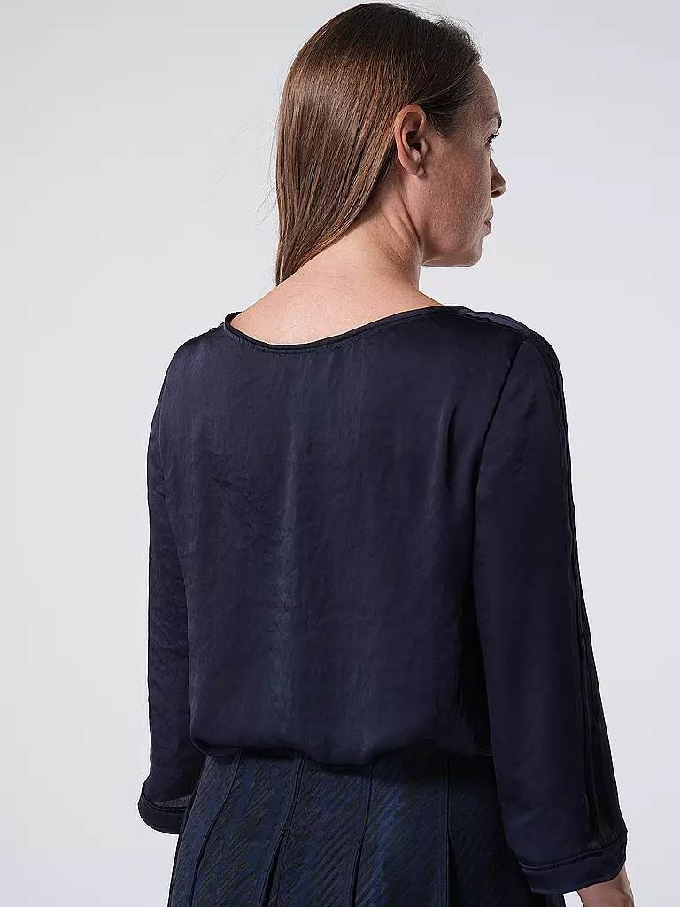 MARC CAIN Bluse dunkelblau