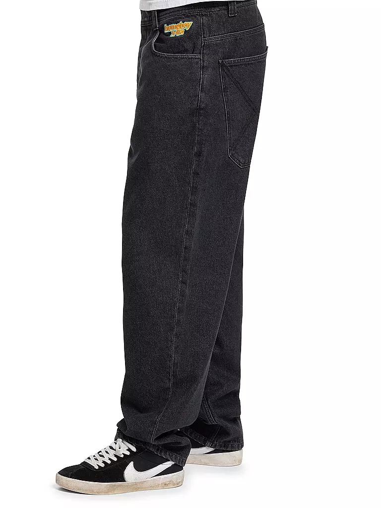 HOMEBOY Jeans Baggy Fit X-Tra schwarz