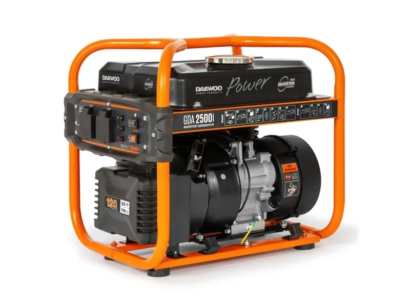 Daewoo GDA 2500I, 1800 W, 230 V, 10 L, Benzin, Vejledning, 50 Hz