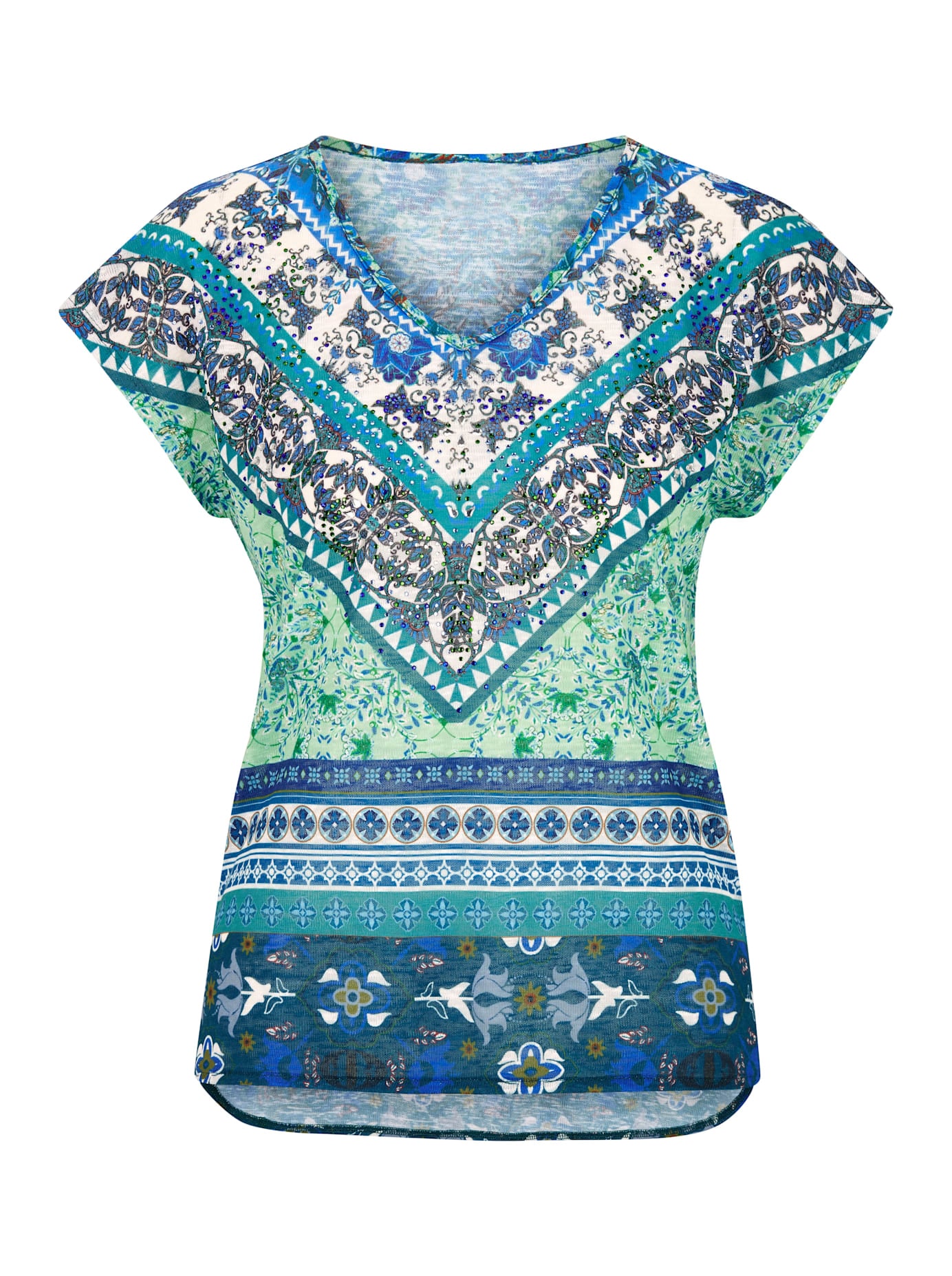 Inspirationen V-Shirt »Shirt« 1 Stk. tlg.