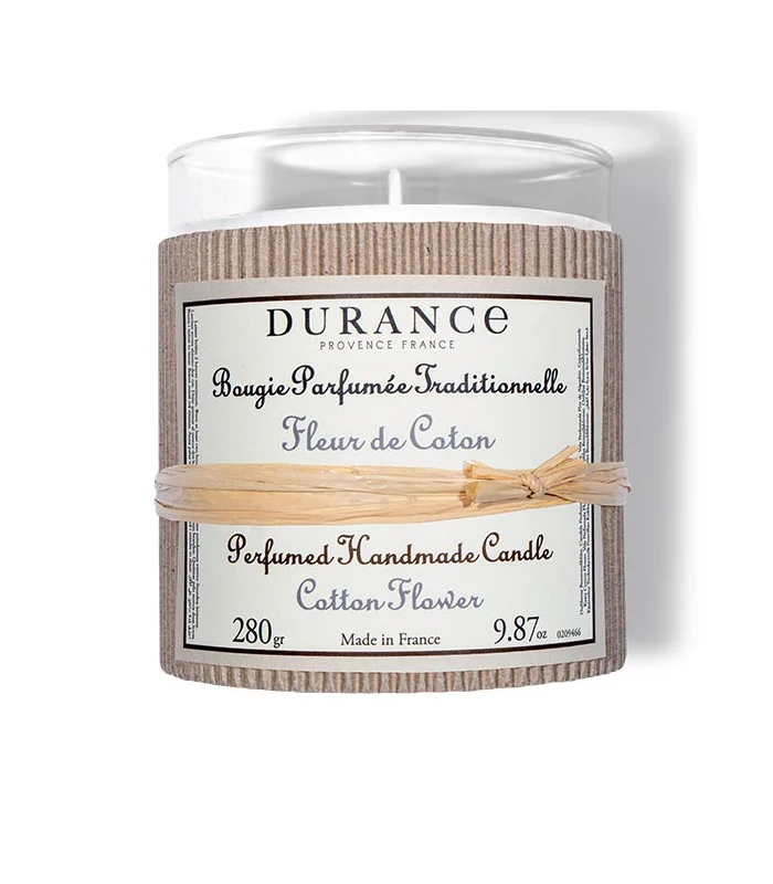 Grande bougie Fleur de Coton 280 gr