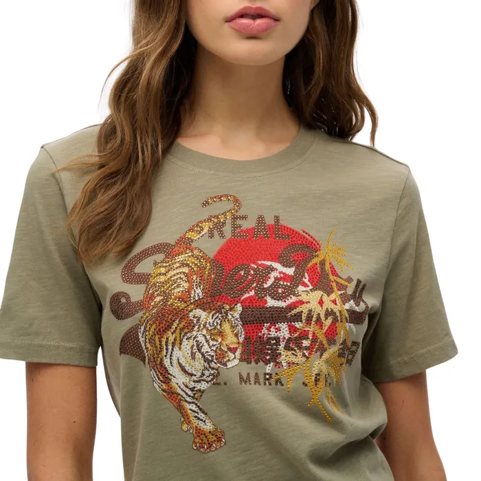 Superdry Vintage Logo Tokyo Relaxed Shirt Dames