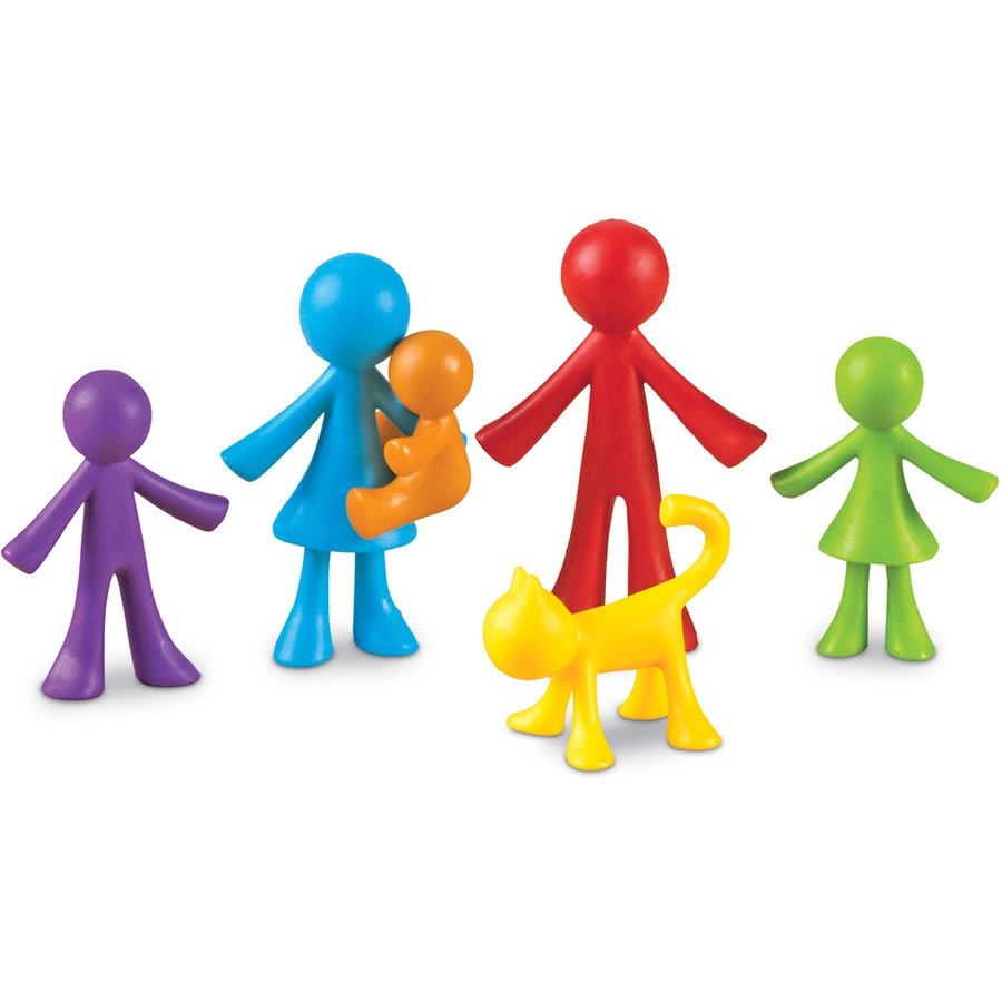 Learning Resources® All about me - Spielfiguren Familie 72 Teile