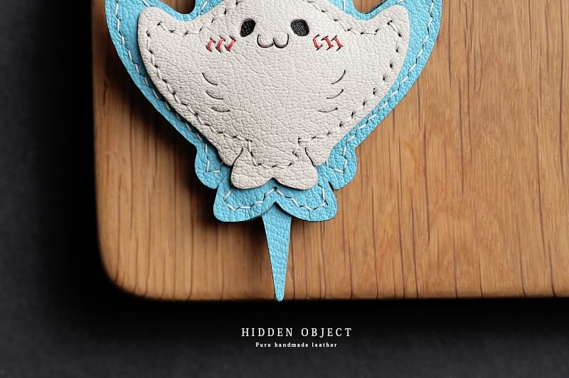 Masoom - Ray Echt Leren Tashanger Sleutelhanger / DIY Kit