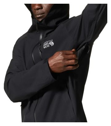 Veste Imperméable Mountain Hardwear New Stretch Ozonic Noir Homme
