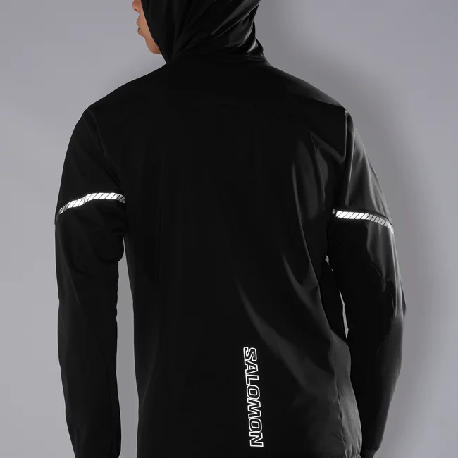 MTN  Windjacke mit Kapuze und durchgehendem Reißverschluss Herren