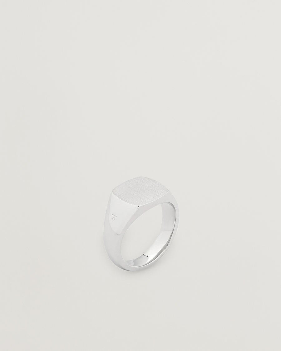 Tom Wood Kay Ring Satin Silver