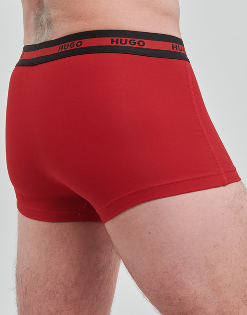 HUGO - TRUNK TWIN PACK X2 Negro / Rojo