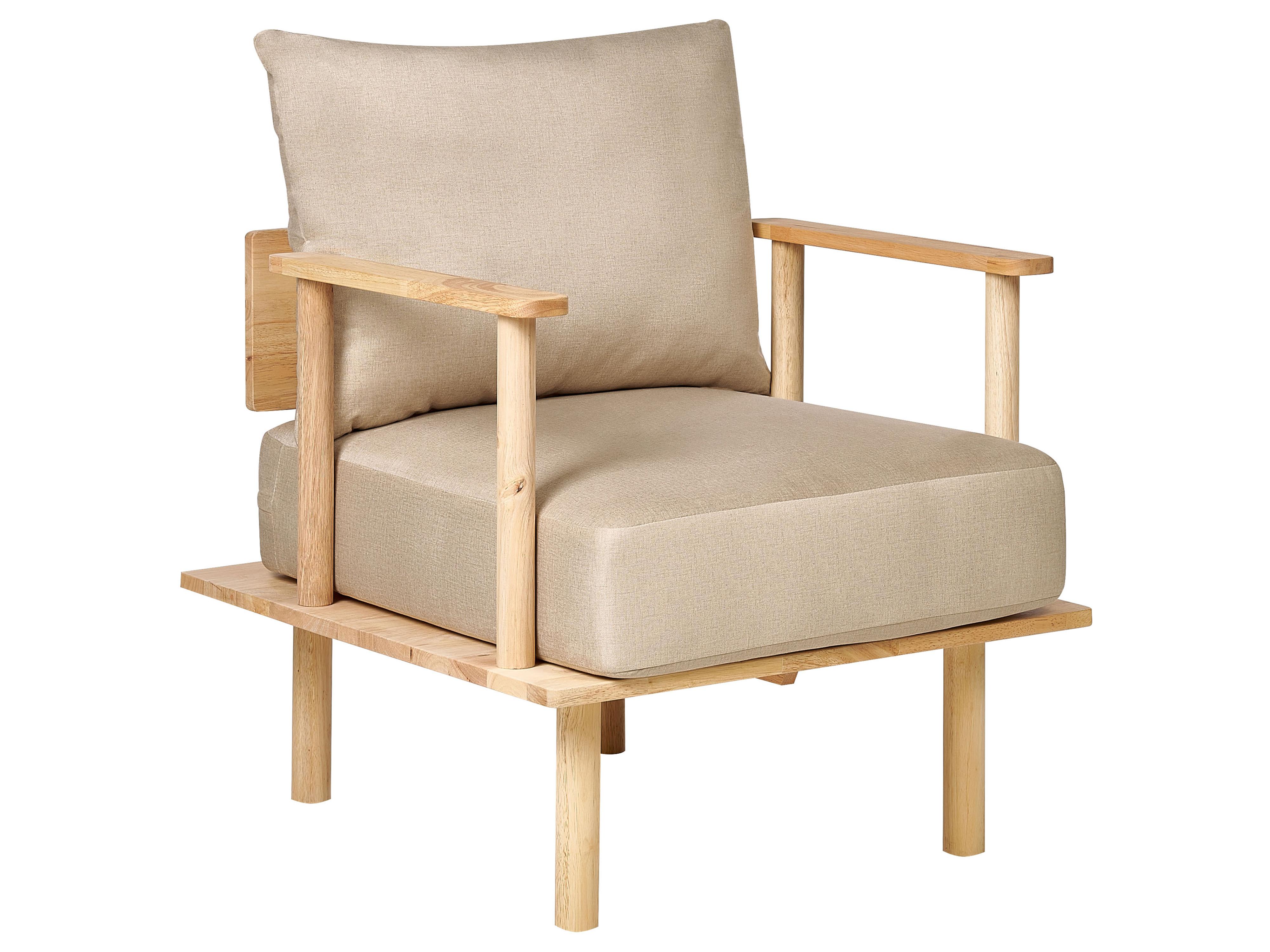 Bankenset 3-zits ASKER Stof Zandbeige