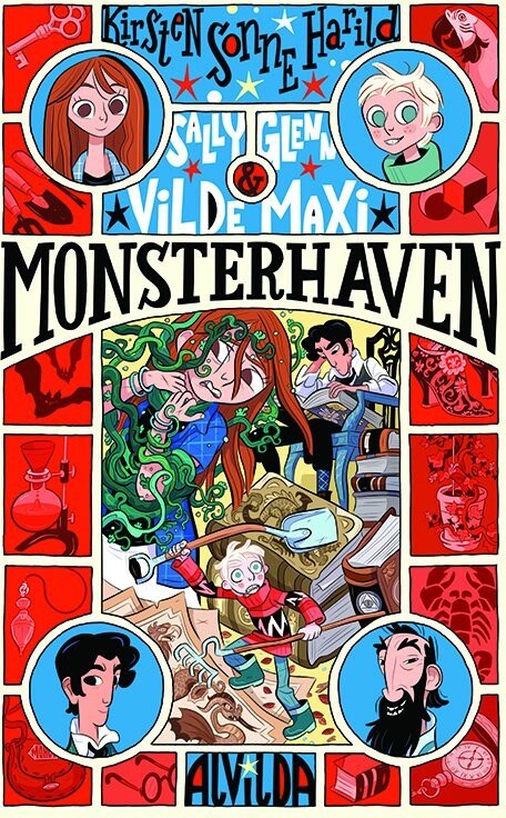 Sally, Glenn Og Vilde Maxi 3: Monsterhaven - Kirsten Sonne Harild - Bog