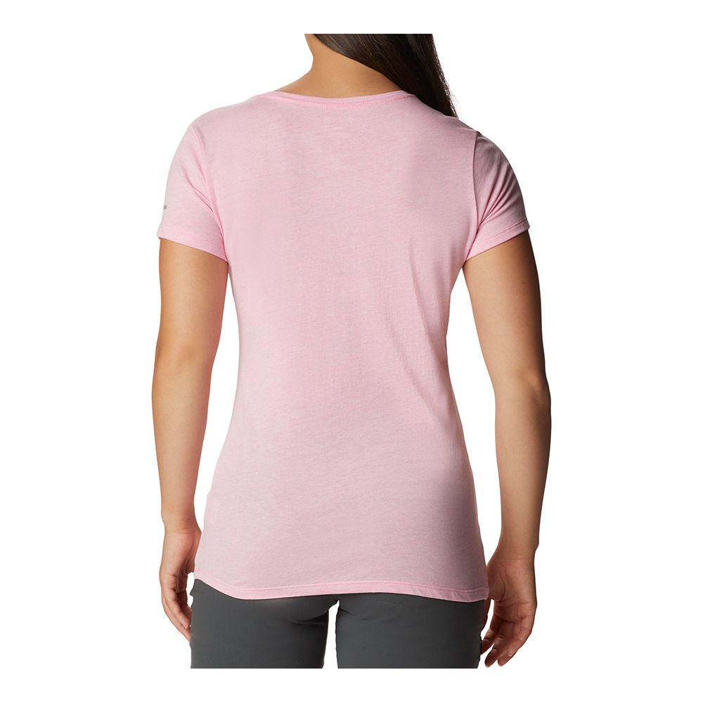 Columbia DAISY DAYS - Tee-shirt Femme wild rose hthr