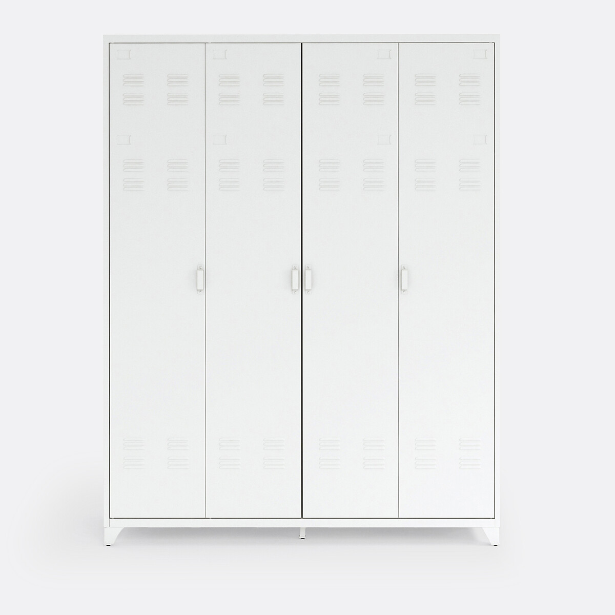 LA REDOUTE INTERIEURS<br>Armário metálico, 4 portas, Hiba