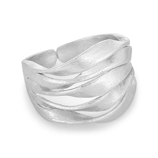 Pure By Nat Cleo Ring, Silverplated