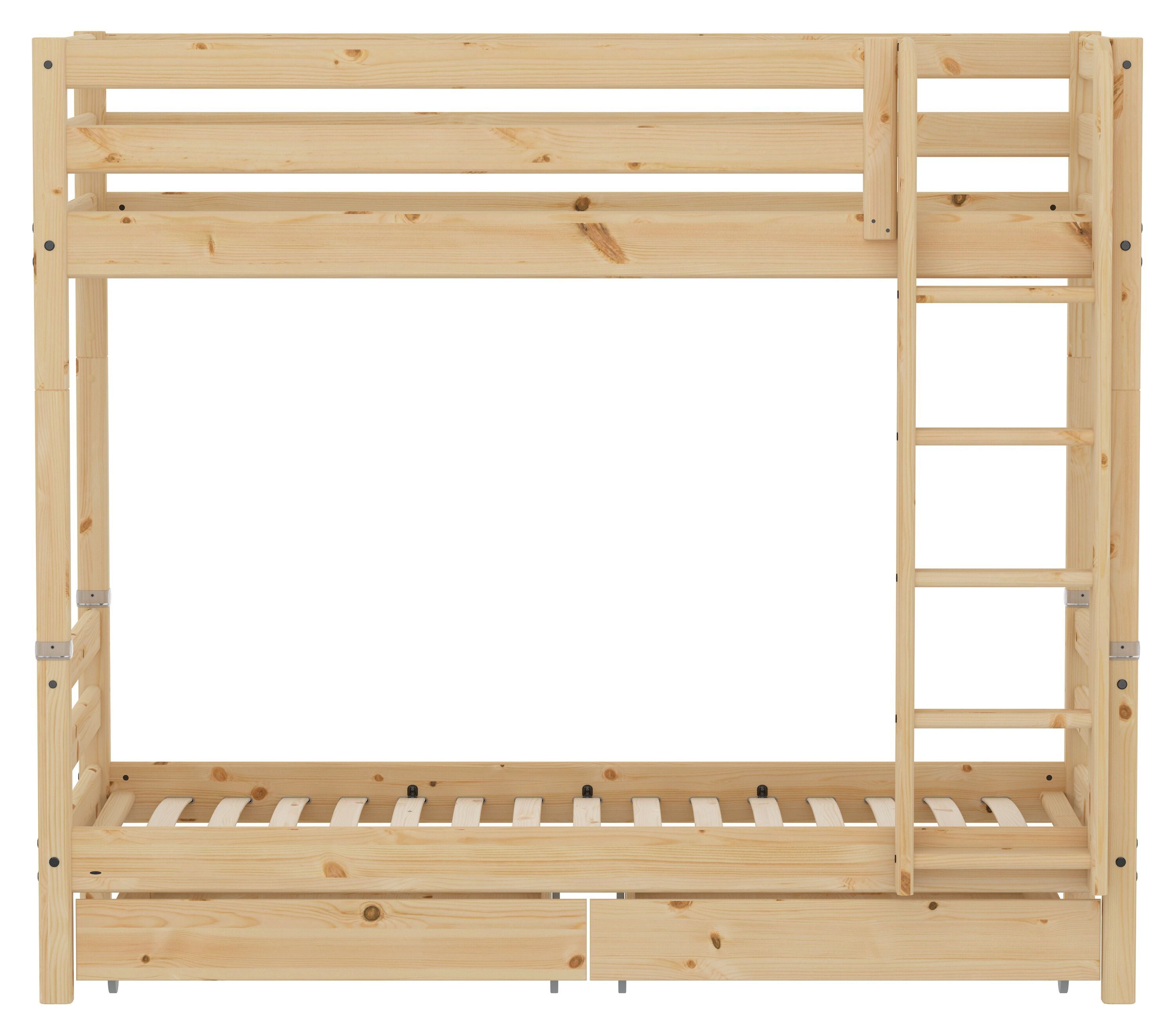 CLASSIC ETB AS mit Schubladen natur - Natur / B: 110.0 cm x T: 210.0 cm x H: 154.0 cm