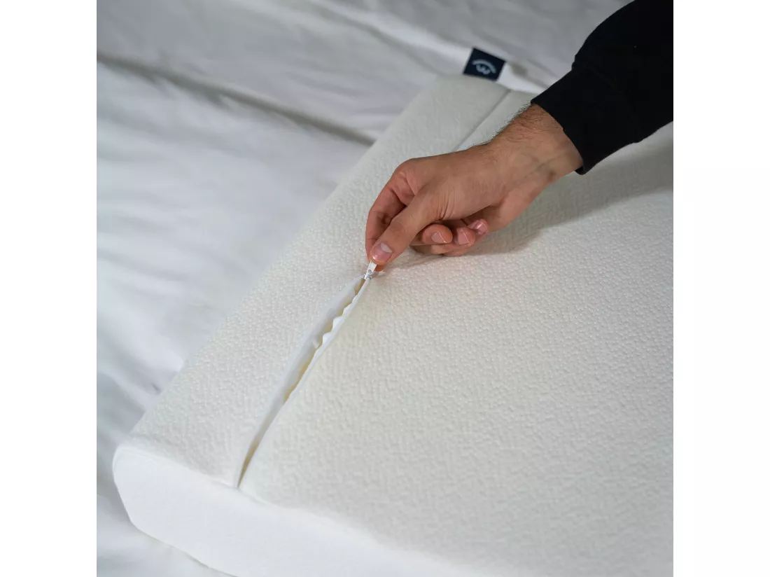 Oreiller ergonomique MEMORY - 40x60x5cm - Mousse à mémoire de forme - Soutien optimal - Morphea