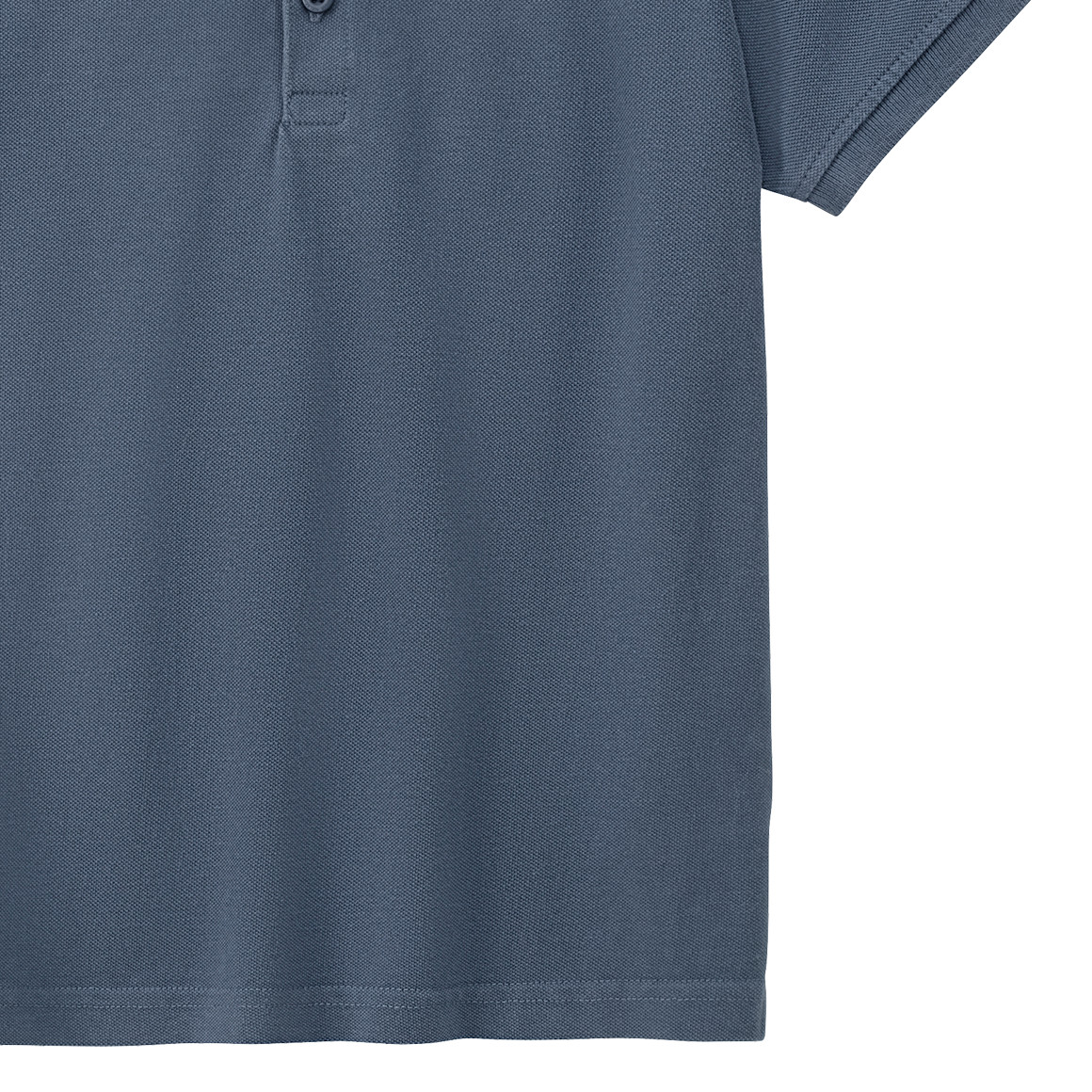 Jonas Nielsen Jungen Poloshirt in Pique-Struktur blau