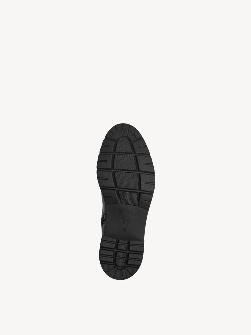 Leren Chelseaboot - zwart