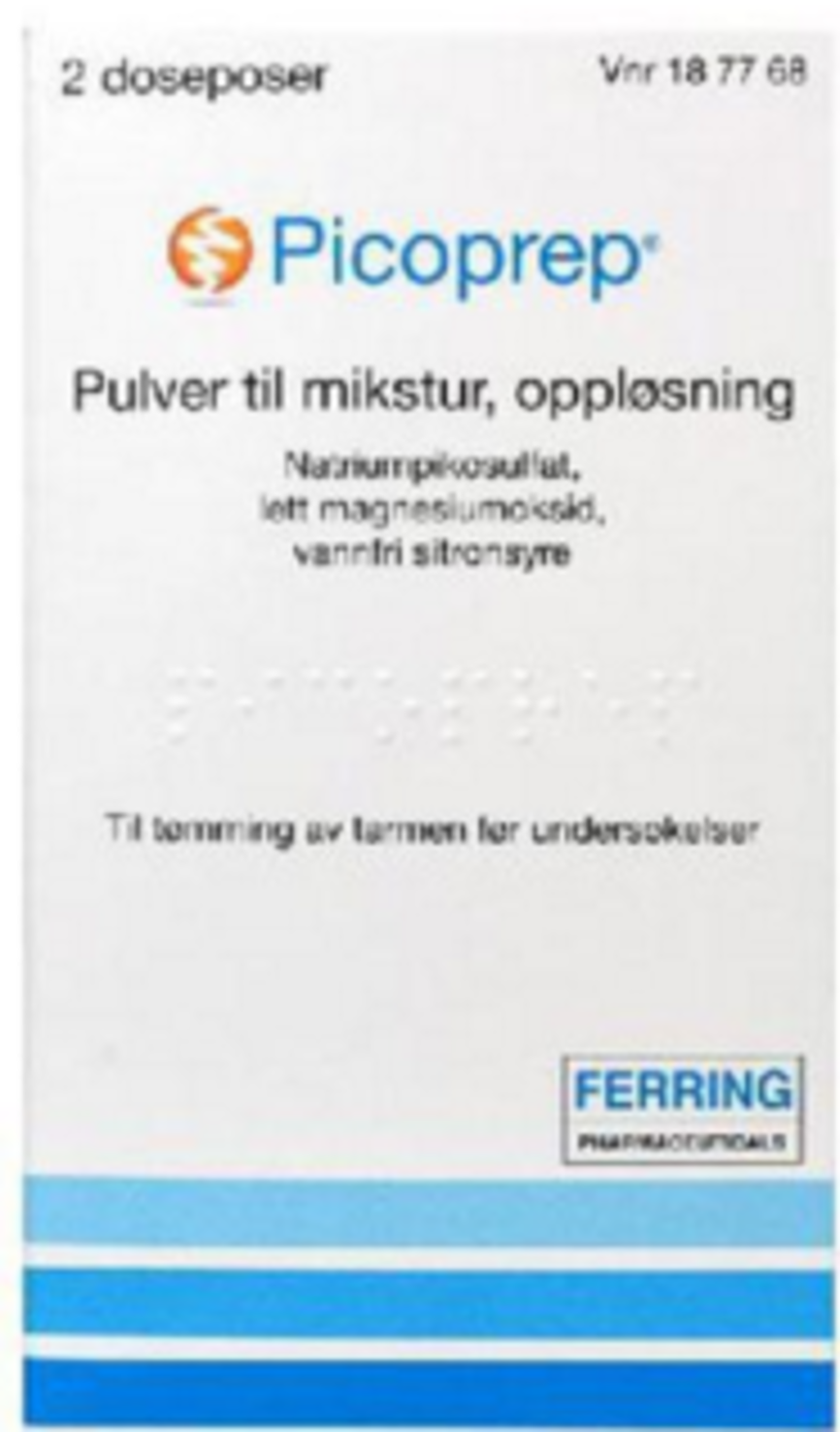 Picoprep Pulv til mikst 10 mg/3,5 g/12 g