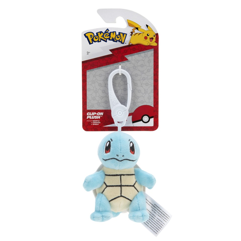 Pokemon - Plys Clip on W9 Assorteret