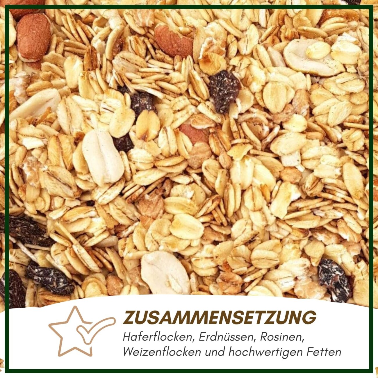 Supravit Premium Fettfutter für Wildvögel 2,5 kg
