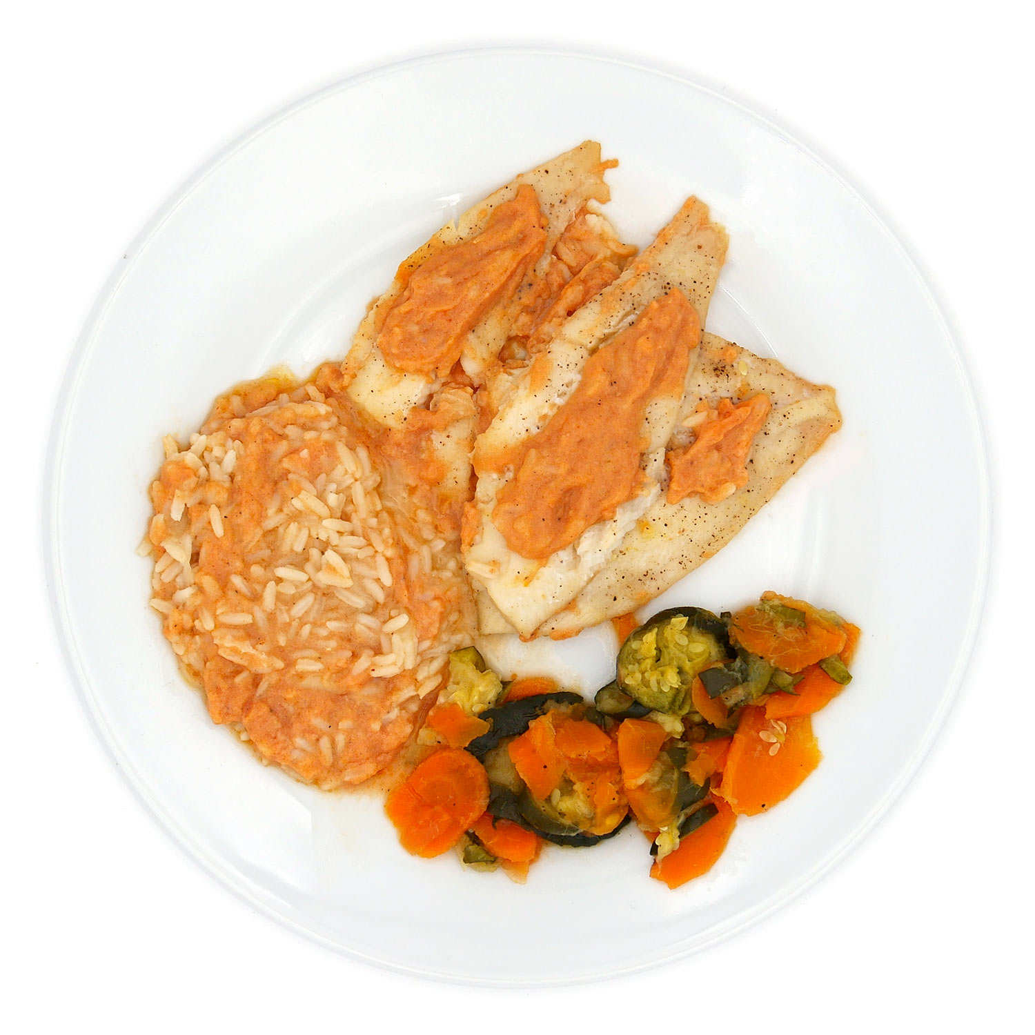 Filet de limande à la sauce normande et son riz - Plat traiteur artisanal frais
