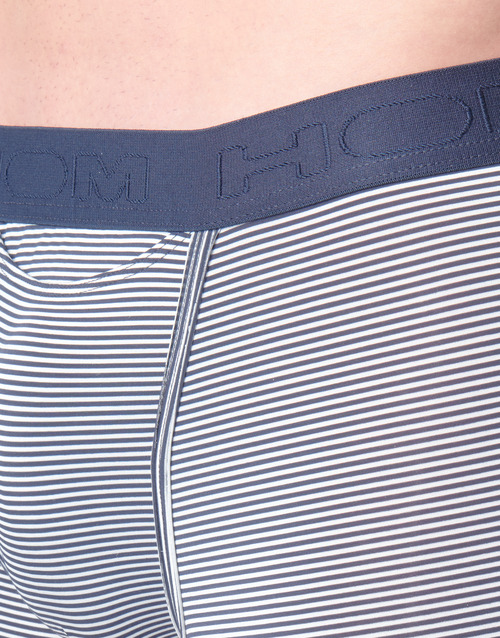 Hom - SIMON BOXER BRIEF HO1 - Marine / Blanc