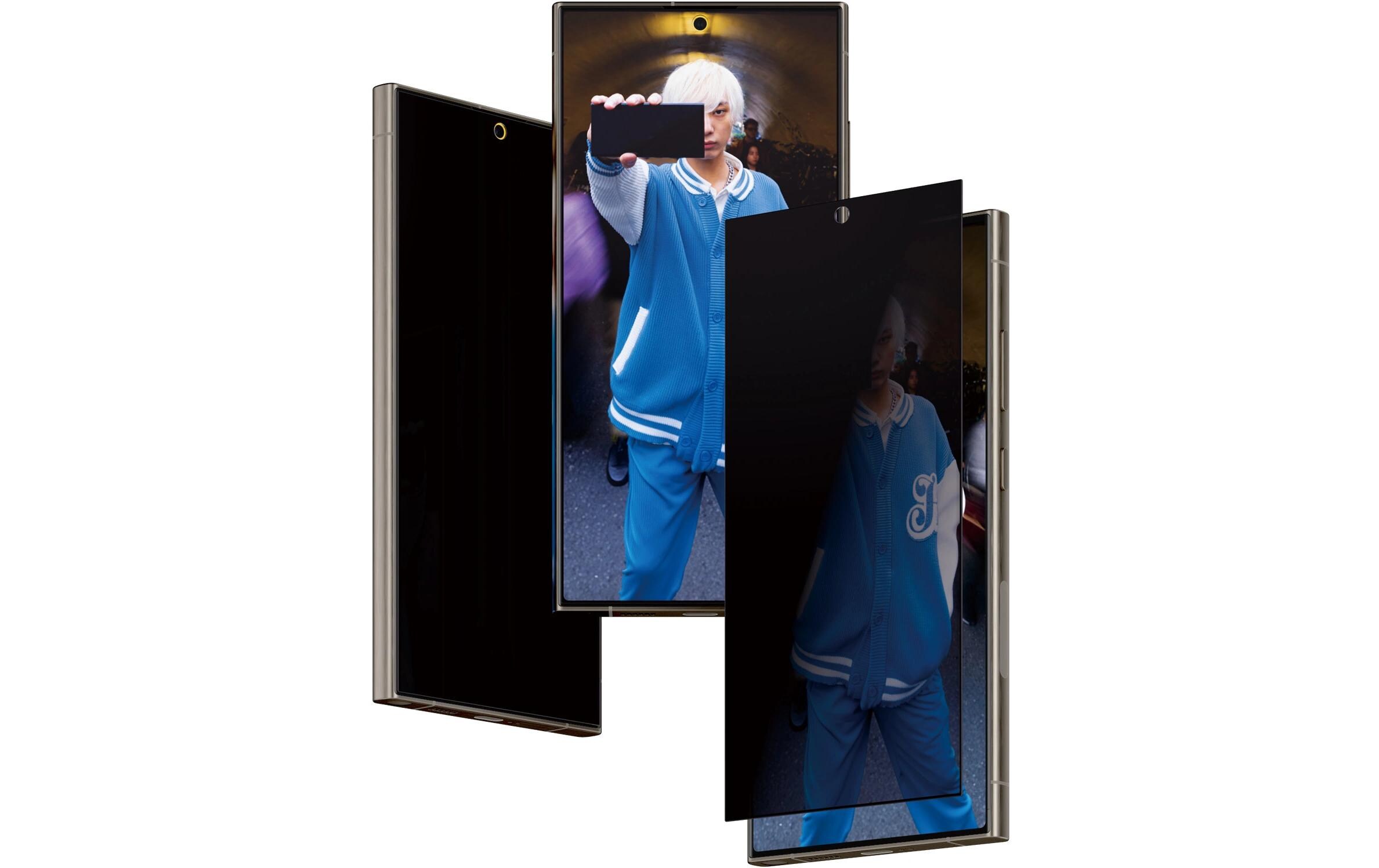 Displayschutz Ultra Wide Fit Privacy Galaxy S24 UltraDisplay-Schutzfolie für das Samsung Galaxy S24 Ultra mit Applicator