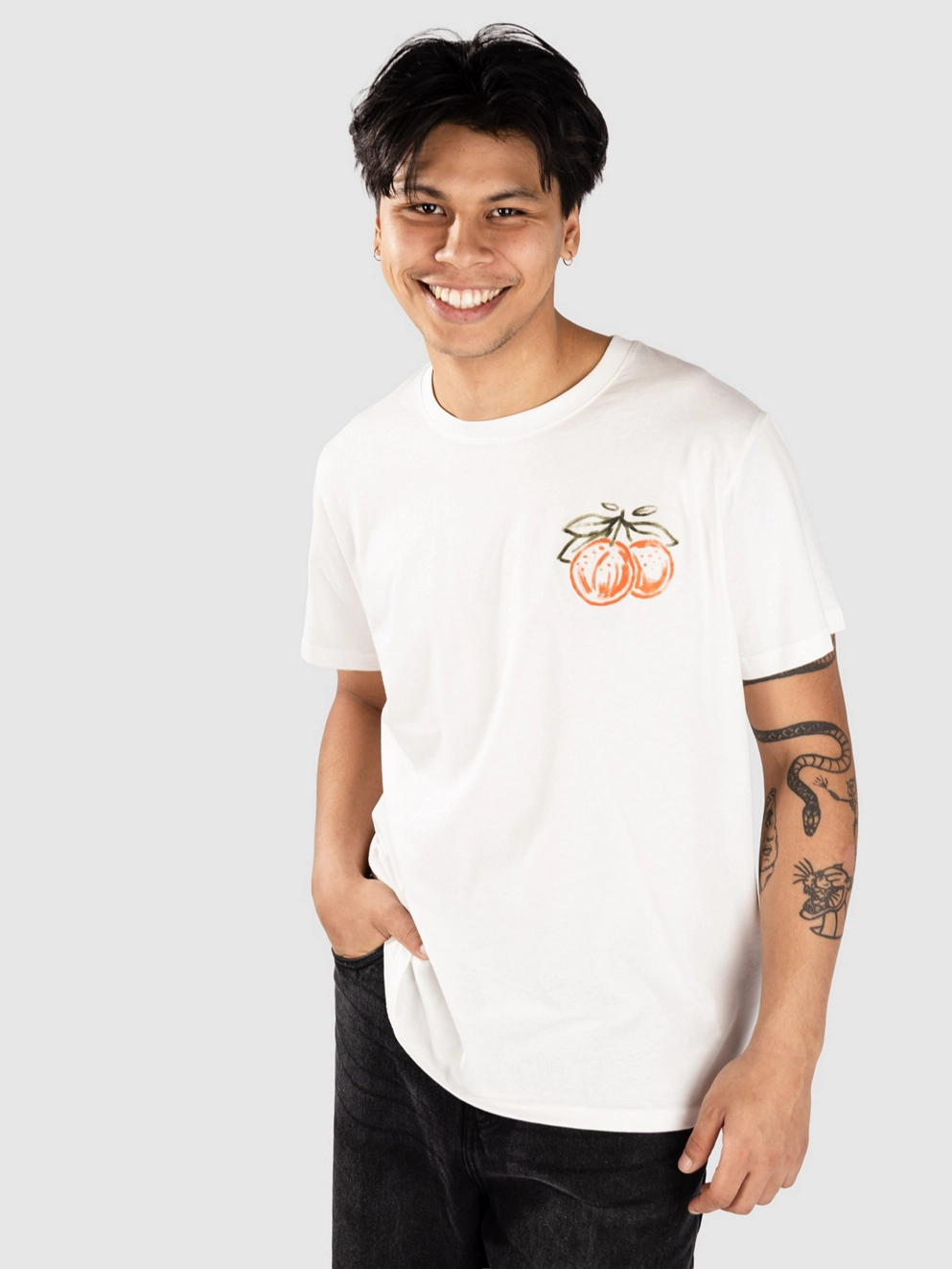 Solid SDPARGAV T-Shirt off white