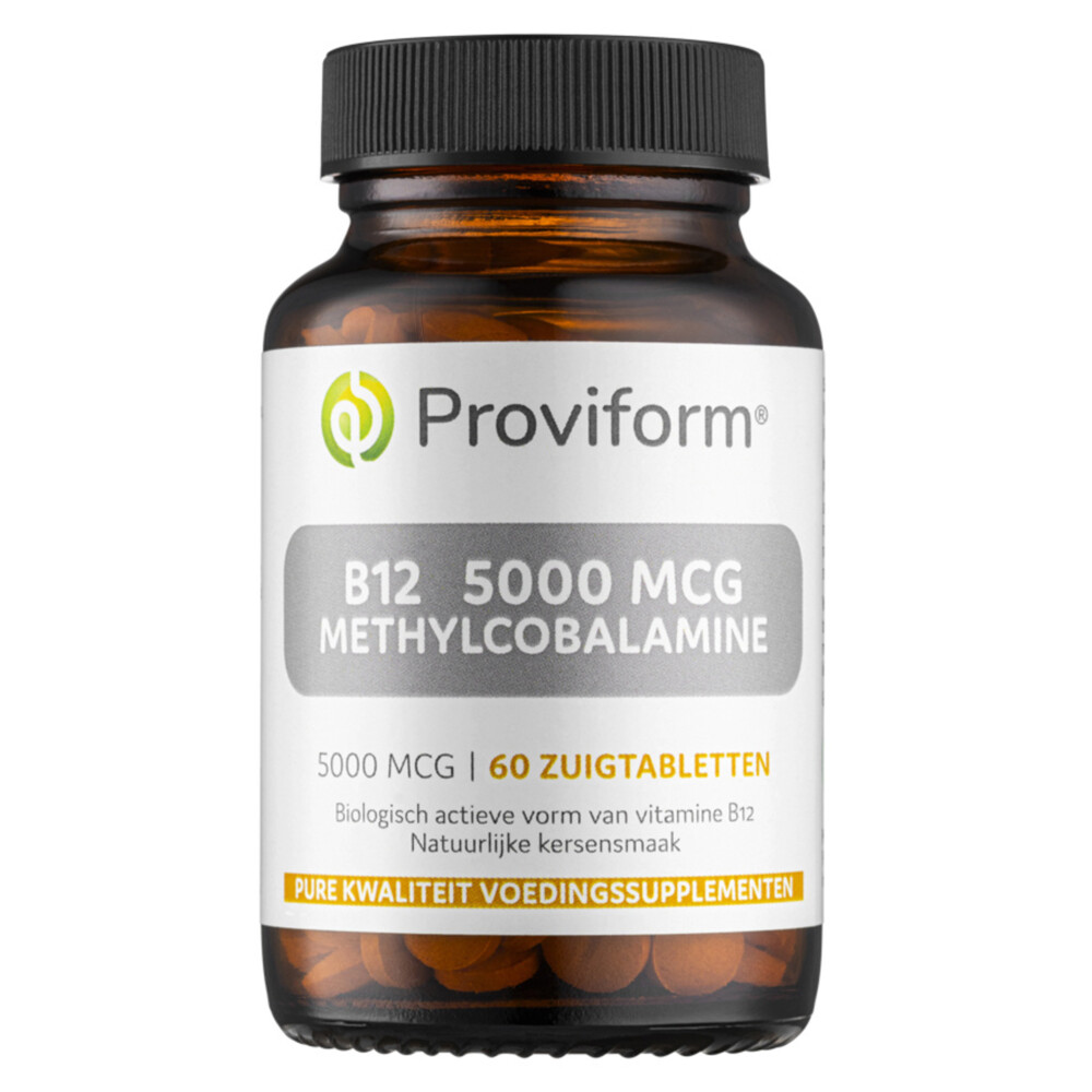 Proviform Vitamine B12 5000mcg Methylcobalamine60 tabletten