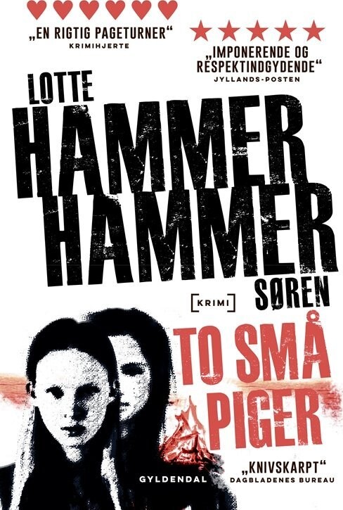 To Små Piger - Lotte Og Søren Hammer - Bog