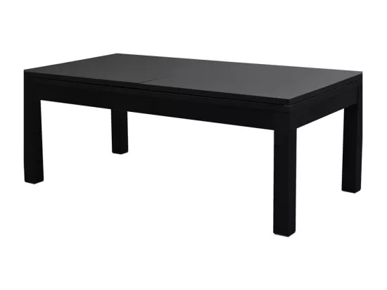 Table de billard convertible noire tapis vert - Eddie