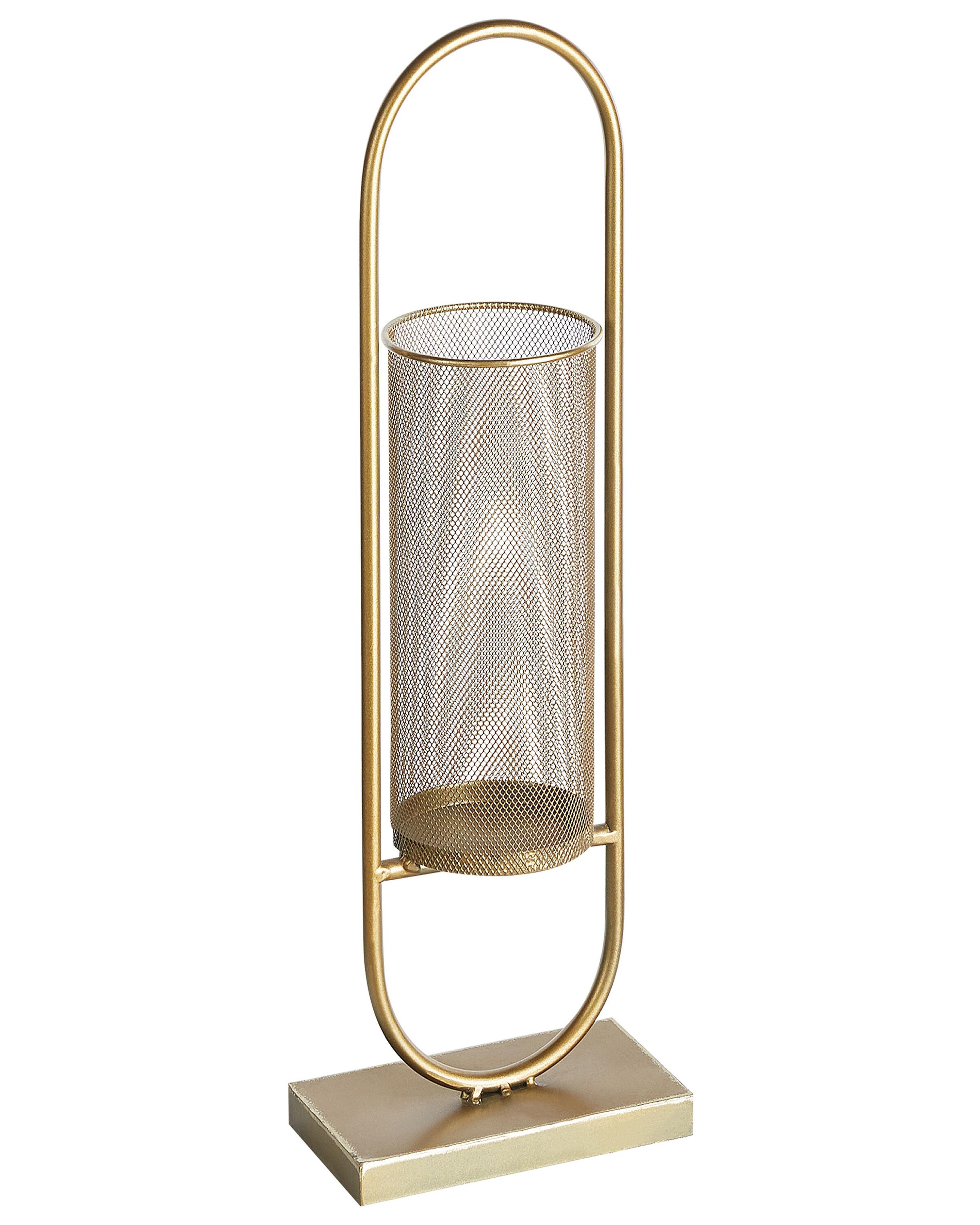 Kaarshouder BOHOL Metaal 73 cm Goud