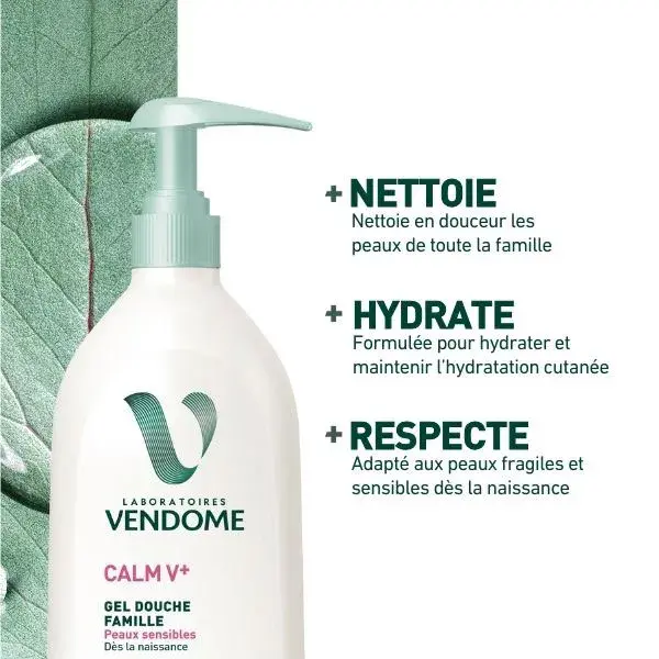 Vendôme Laboratories - CALMV+ Gel de Banho Familiar 750ml