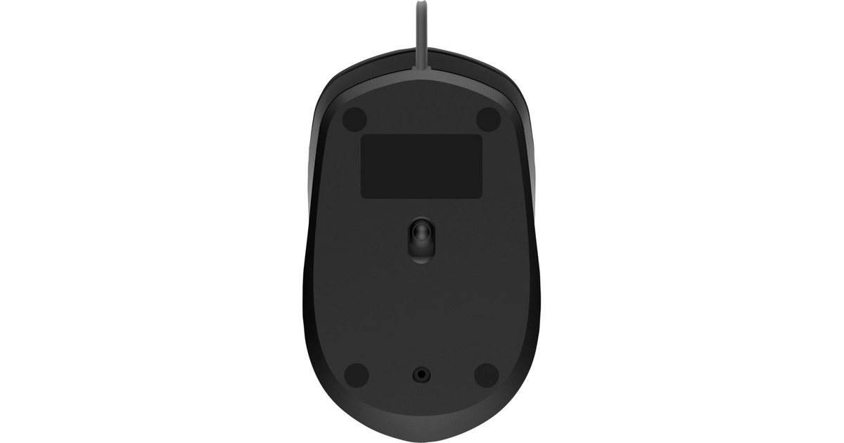 HP150 muis met kabel  (Zwart, 1600 dpi)