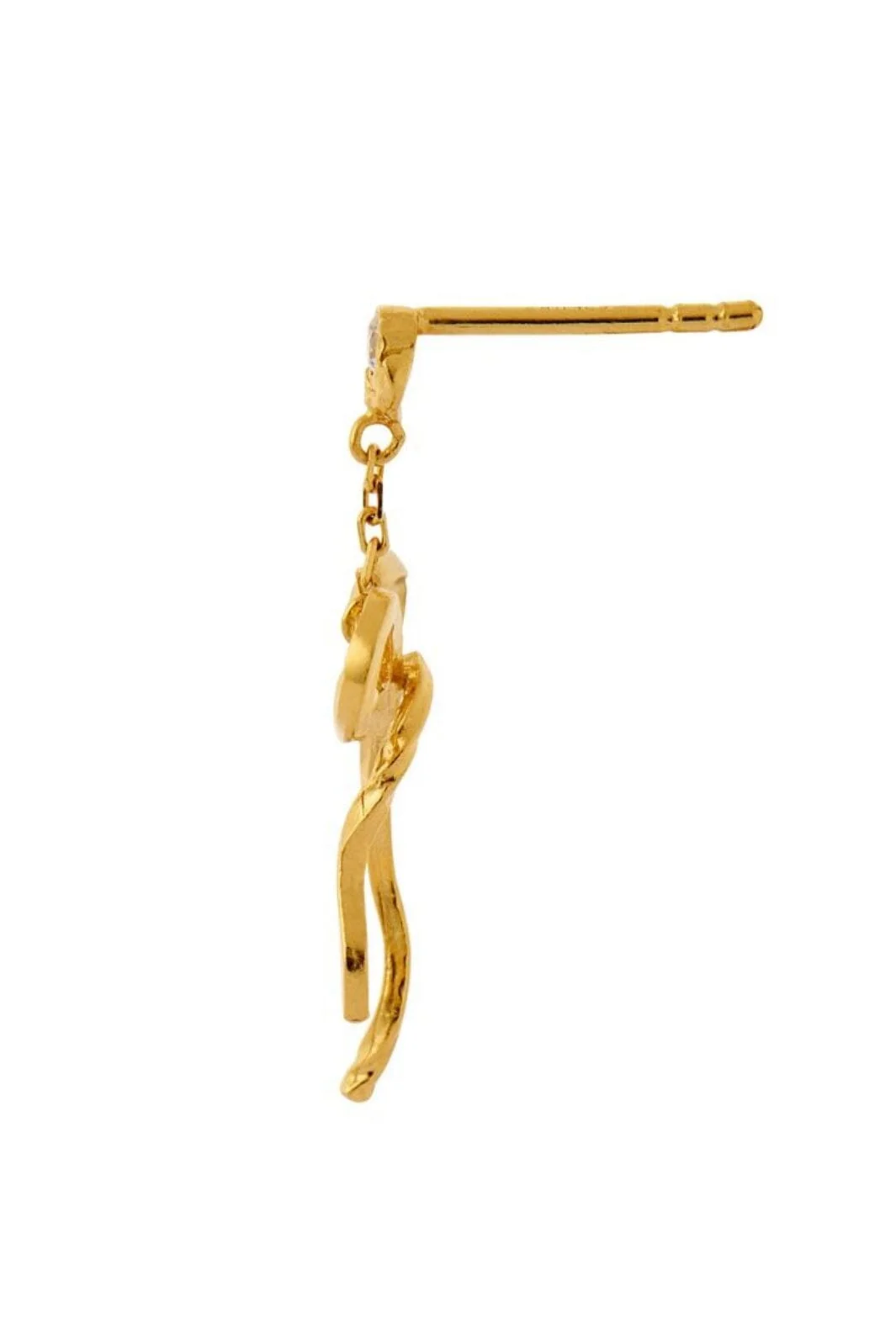Stine A Dangling Flow Bow Earring