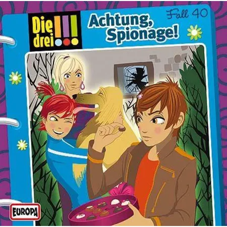KOSMOS Hörspiel-CD Die drei !!! 40 Achtung, Spionage!