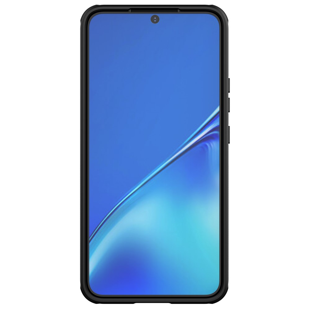 Samsung Galaxy S22 5G Hardcase Schutzhülle Grip Design - Schwarz