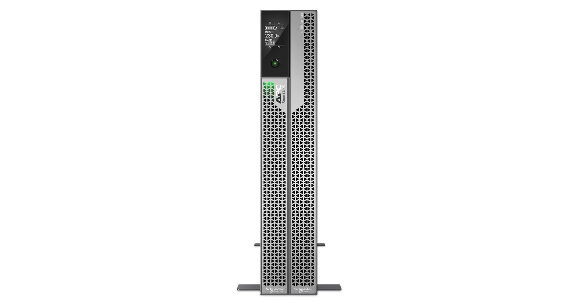 APCSmart-UPS Ultra On-Line Li-Ion SRTL5KRM2UI ups  (Zwart/zilver, 2x C13, 1x C19, Rack/tower convertible, extended runtime, 5000VA)