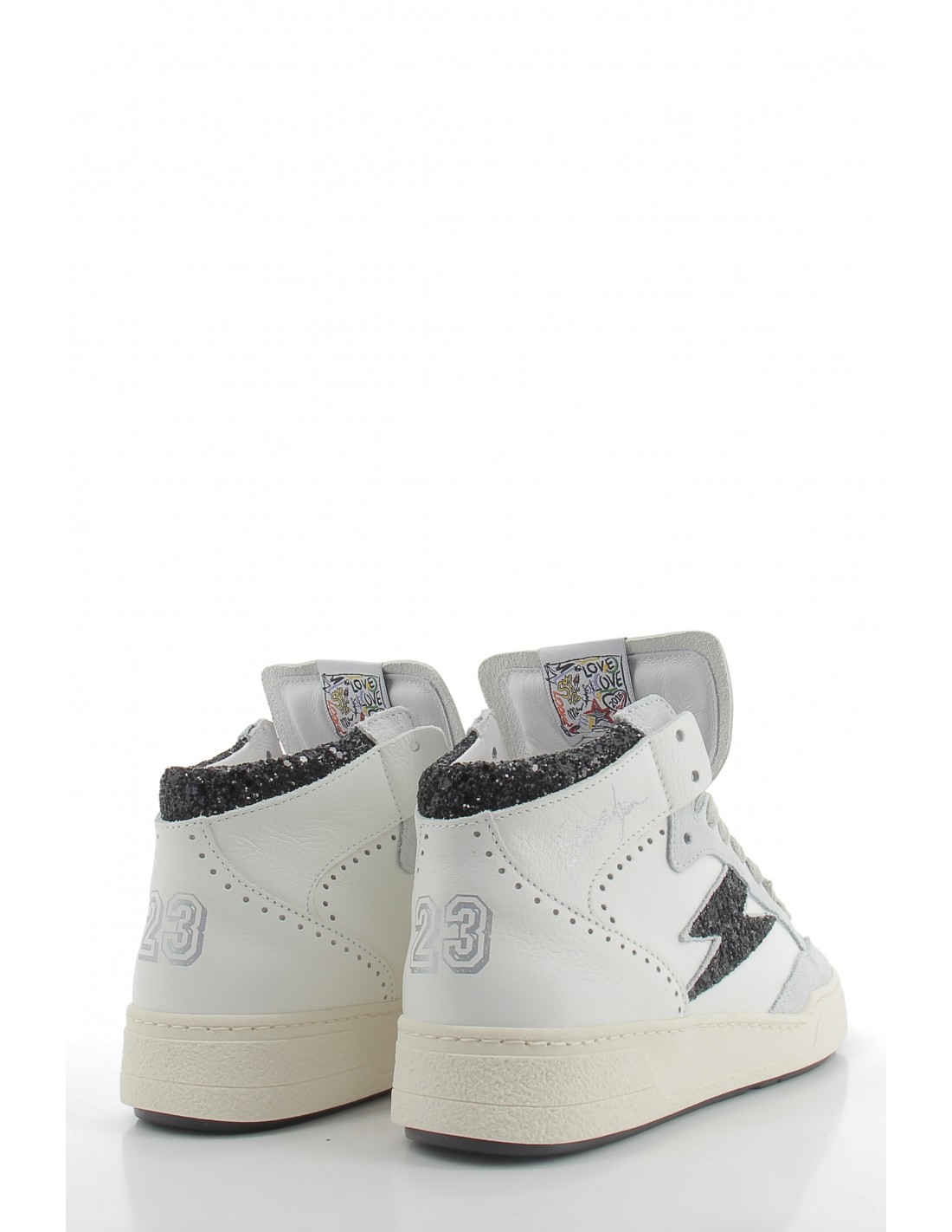 semerdjian Baskets Montantes Femme Braga Blanc