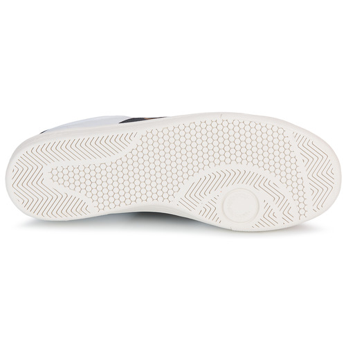 Fred Perry - B721 LEATHER BRANDED - Blanc / Marine