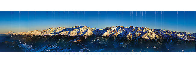 POSTER CHAINE DE BELLEDONNE N38