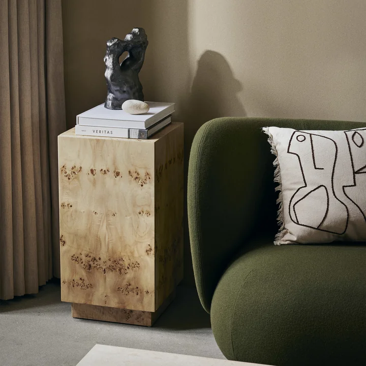 Ferm Living - Burl Beistelltisch, 35 x 67 cm, natur