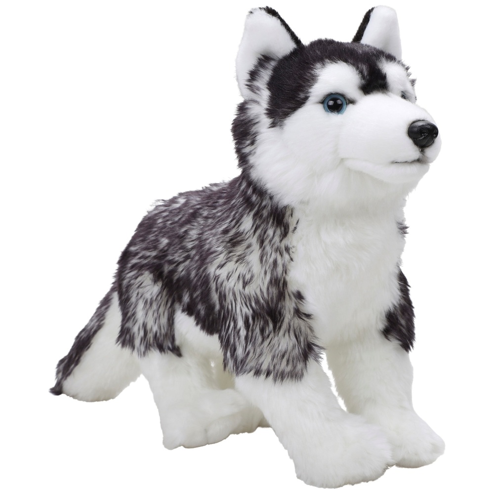 33 cm Finn, der Husky-Hund, Plüschtier