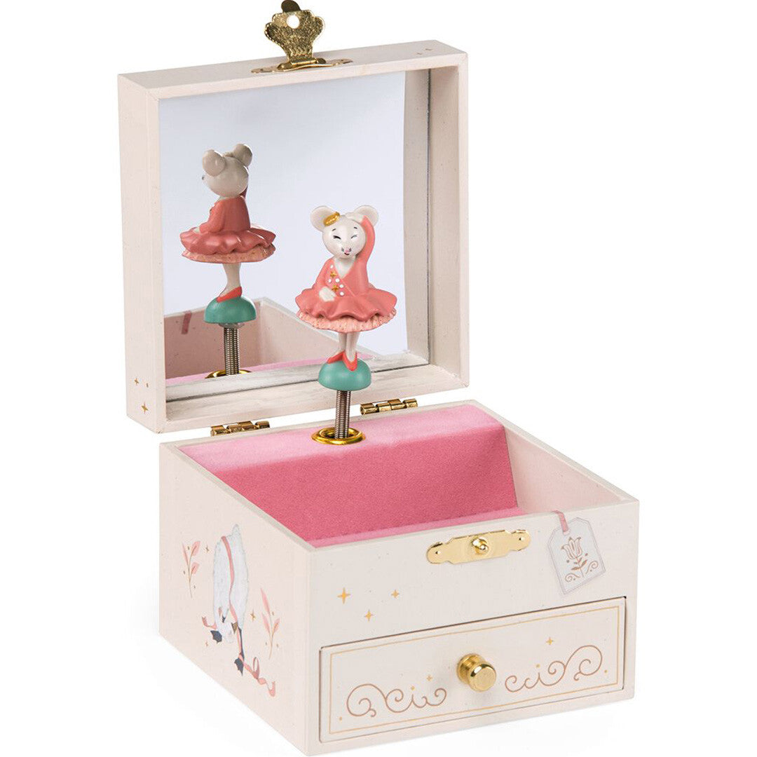 Moulin roty sieradendoosje met muziek muis