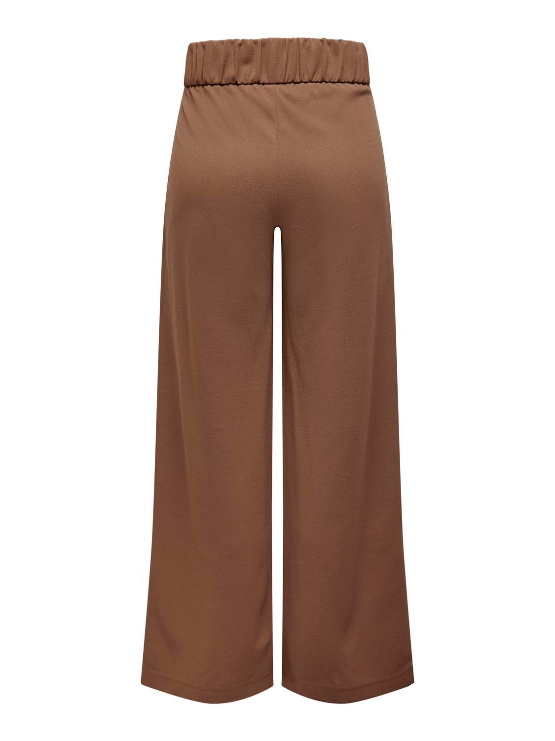 JDYGEGGO Mittlere Taille Weiter Beinschnitt Hose mit weitem Beinschnitt Aztec
