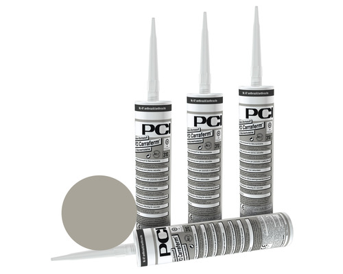 PCI Carraferm® siliconenkit voor natuursteen, zandgrijs, 310 ml