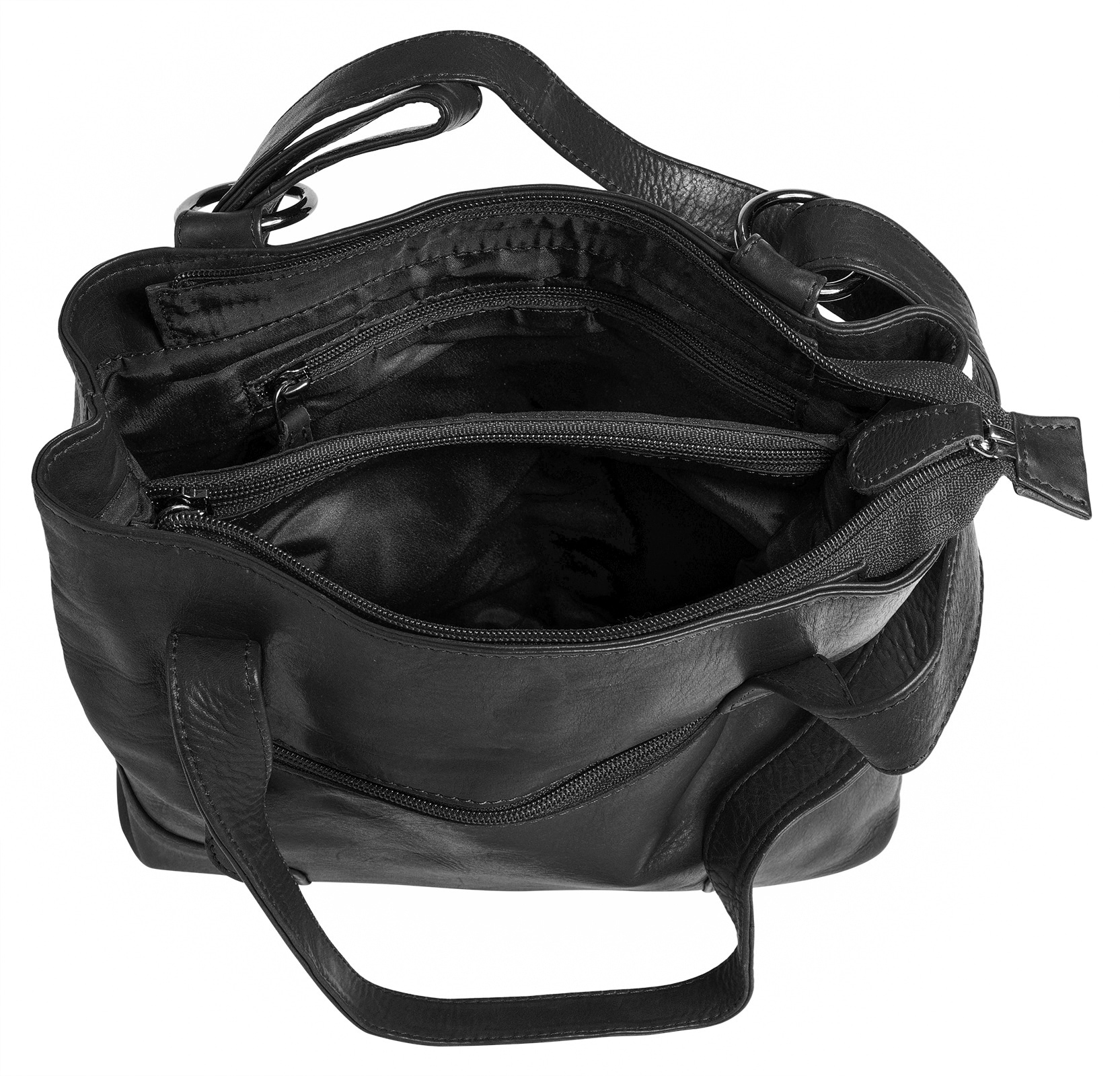 Cluty Cityrucksack echt Leder