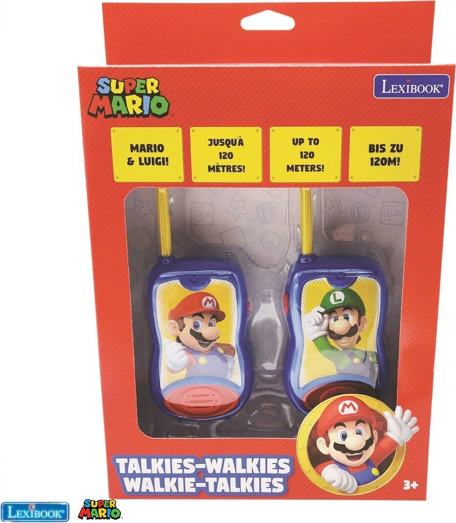 Mario Walkie Talkie Sæt - 120 M