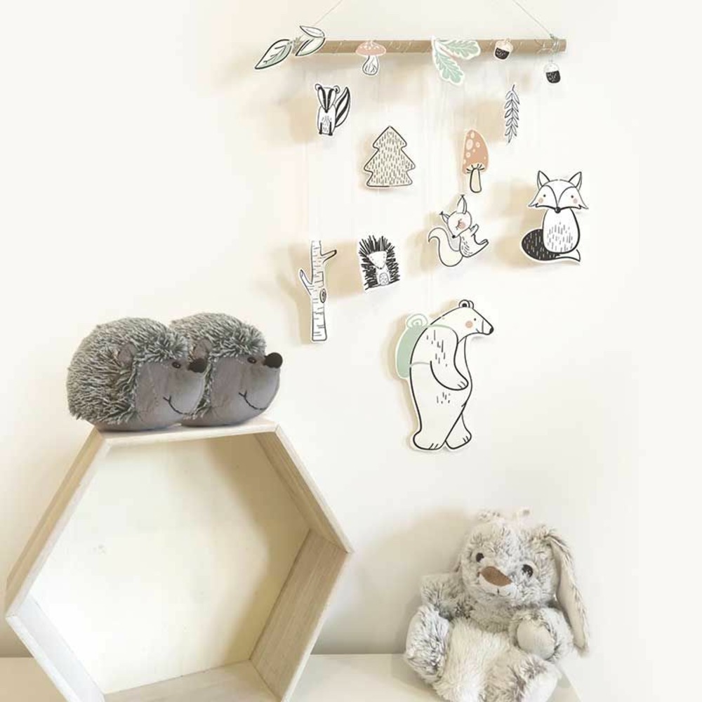 Coffret pâte polymère - suspensions forêt et animaux