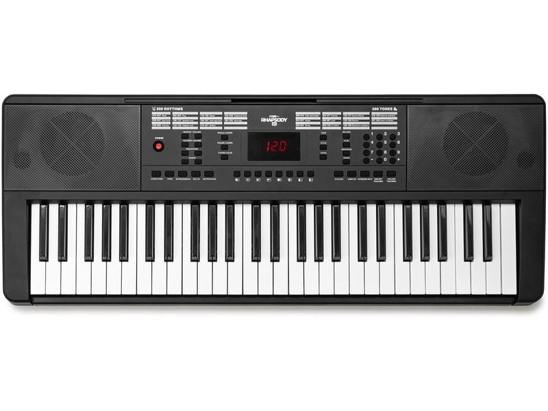 MAX Keyboard Rhapsody54 Elektronisches Keyboard mit 54 Tasten in voller Grösse